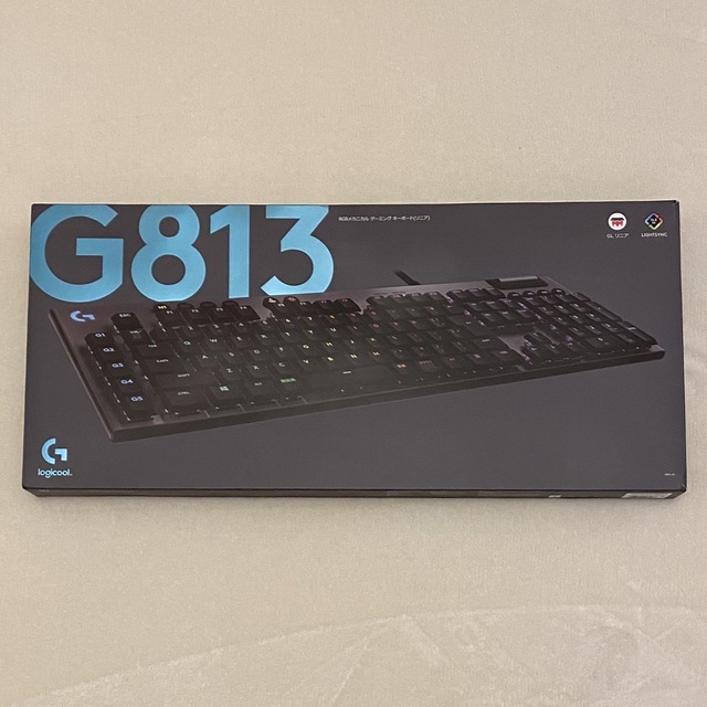 ロジクール RGBメカニカル ゲーミングキーボード リニア G813 - PC周辺機器