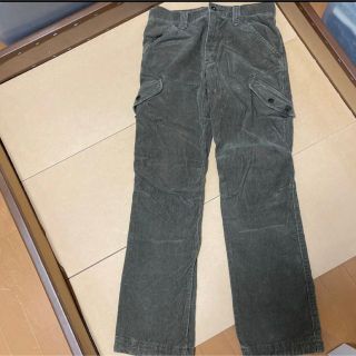 ユニクロ ワークパンツ/カーゴパンツ(メンズ)(グリーン・カーキ/緑色