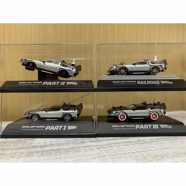 1/43 デロリアン バック・トゥ・ザ・フューチャーダイキャストメカ