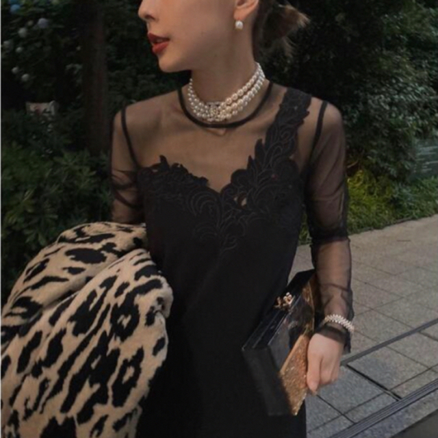 Ameri VINTAGE - UND RENEE CUTWORK DRESSの通販 by om's shop|アメリ