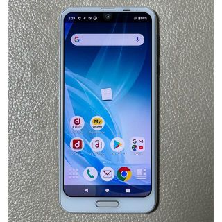 シャープ(SHARP)のAQUOS R2  ホワイトSIMフリー (docomo SH-03K)(スマートフォン本体)