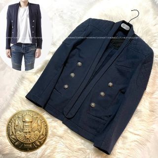 BALMAIN HOMME military shirts