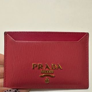 プラダ(PRADA)のPRADA カードケース サフィアーノレザー(財布)