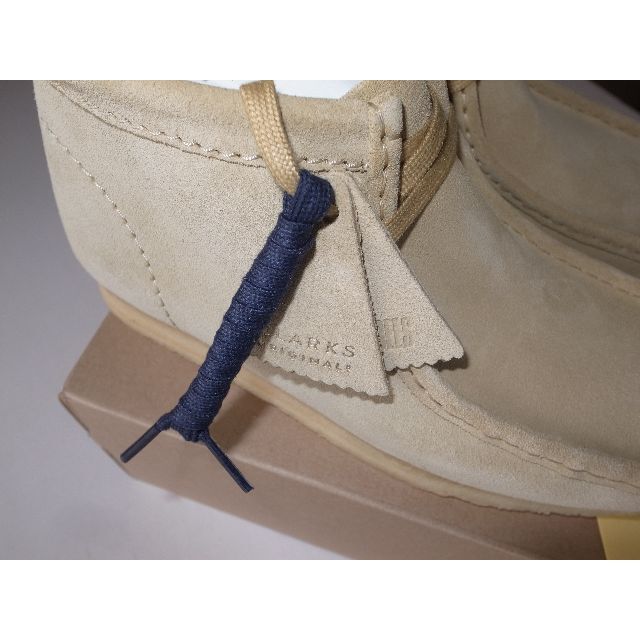 Clarks(クラークス)のクラークス WALLABEE BOOT ワラビー ブーツ maple UK7.5 メンズの靴/シューズ(ブーツ)の商品写真