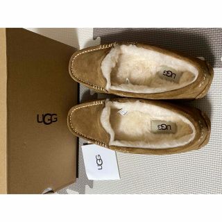 アグ(UGG)の防水加工 UGG アンスレー チェスナット US8 25cm(スリッポン/モカシン)