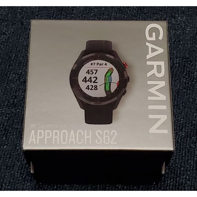 GARMIN(ガーミン)のGARMIN Approach S62 腕時計型 GPSゴルフナビ 保証あり スポーツ/アウトドアのゴルフ(その他)の商品写真