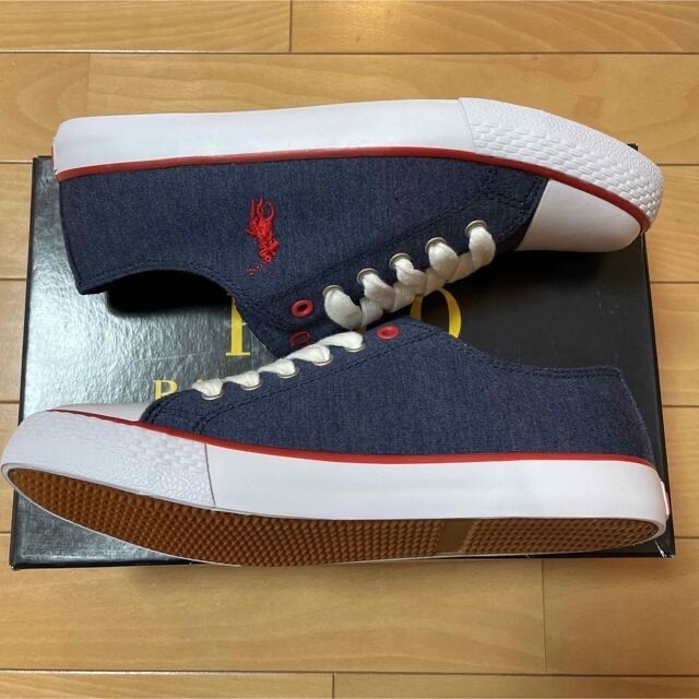 POLO RALPH LAUREN(ポロラルフローレン)の新品　ポロラルフローレン　スニーカー　24cm レディースの靴/シューズ(スニーカー)の商品写真