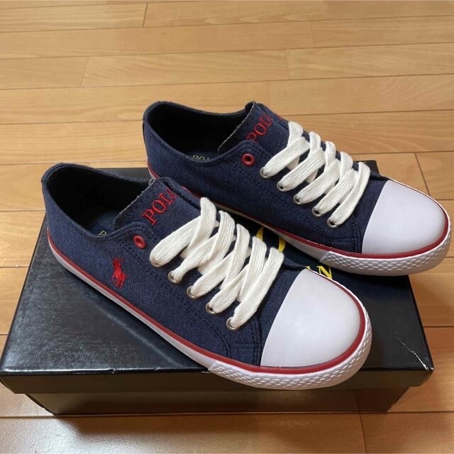 POLO RALPH LAUREN(ポロラルフローレン)の新品　ポロラルフローレン　スニーカー　24cm レディースの靴/シューズ(スニーカー)の商品写真