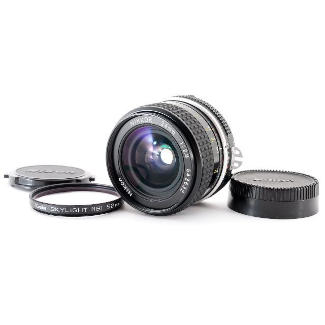 3121 ☆美品☆ Nikon Ai Nikkor 24mm F2.8 ニコン - レンズ(単焦点)