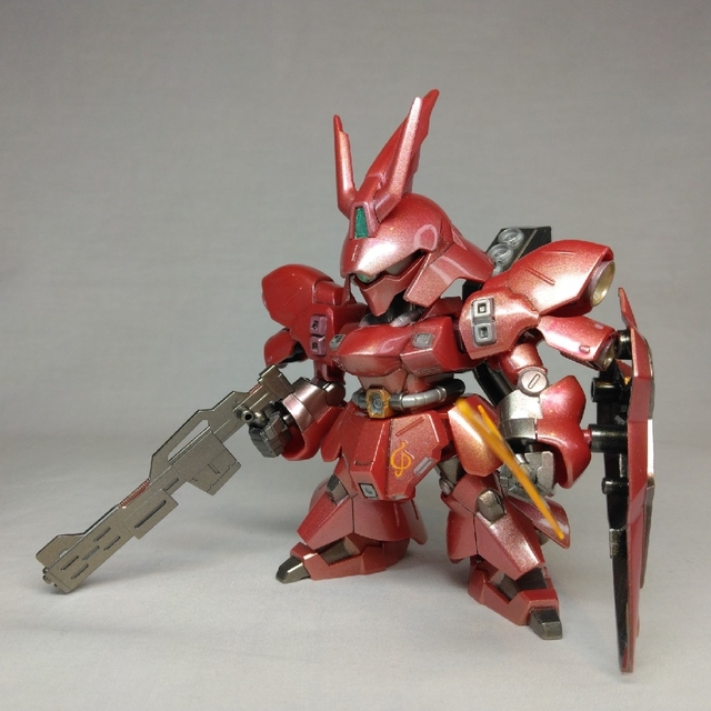 BANDAI - ガンプラ SDEX νガンダム&サザビー【全塗装】の通販 by BANDAI - ガンプラ SDEX νガンダム&サザビー【全塗装】の通販 by