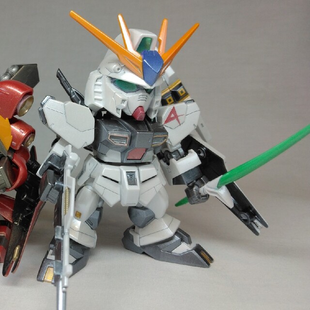 BANDAI - ガンプラ SDEX νガンダム&サザビー【全塗装】の通販 by BANDAI - ガンプラ SDEX νガンダム&サザビー【全塗装】の通販 by