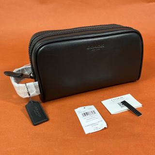 コーチ(COACH)のCOACH コーチ メンズ スモール レザー セカンドバッグ バッグ 新品(セカンドバッグ/クラッチバッグ)