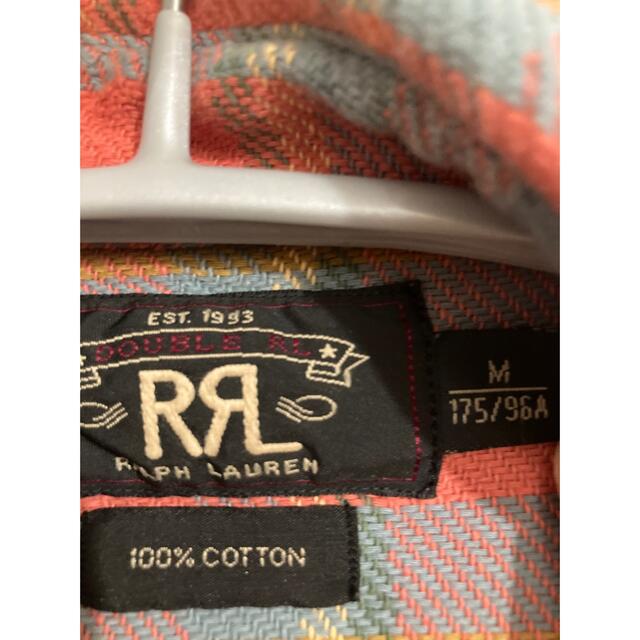 RRL(ダブルアールエル)の＜ほぴくんさん専用＞RRL　ダブルアールエル　チェックシャツ　サイズM メンズのトップス(シャツ)の商品写真