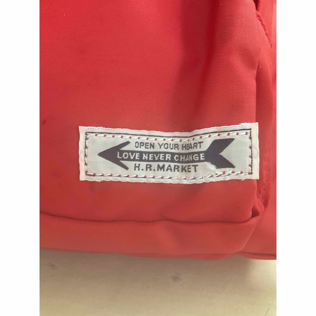 真紅のリュックサック メンズのバッグ(バッグパック/リュック)の商品写真
