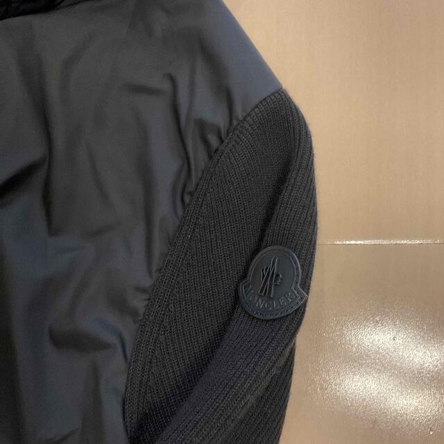 モンクレール  moncler ニット　パーカー　ナイロン　ダウン　M 1