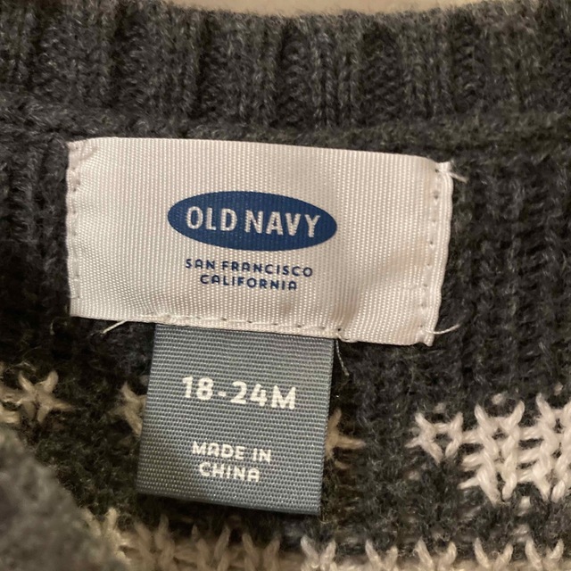 Old Navy(オールドネイビー)のオールドネイビー　ニット キッズ/ベビー/マタニティのキッズ服女の子用(90cm~)(ニット)の商品写真