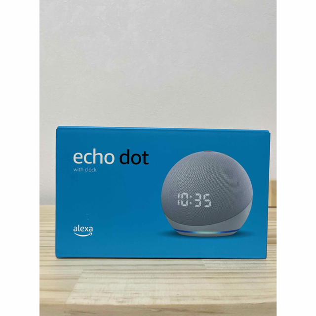 【新品未使用】 Echo Dot 第4世代 時計付きスマートスピーカーAlexa