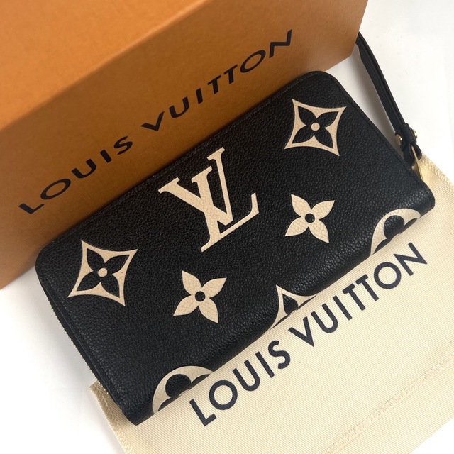 LOUIS VUITTON(ルイヴィトン)の【未使用】ルイヴィトン　ジッピーウォレット　アンプラント　バイカラー　正規品 レディースのファッション小物(財布)の商品写真