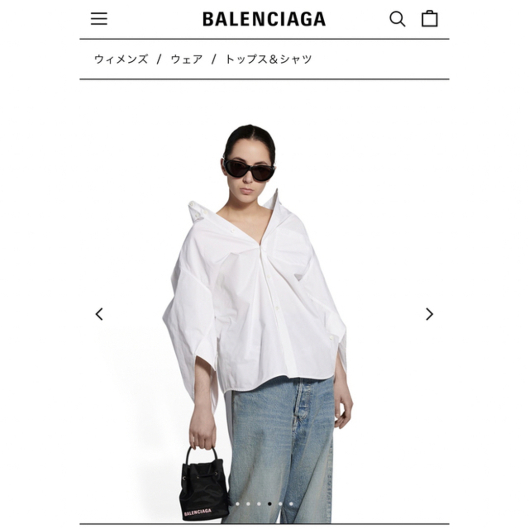 Balenciaga(バレンシアガ)の2022AW/BALENCIAGA/バレンシアガ/シャツ/メンズ&レディース34 メンズのトップス(シャツ)の商品写真