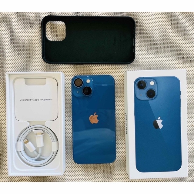 アップル iPhone13 mini 128GB ブルー simフリー