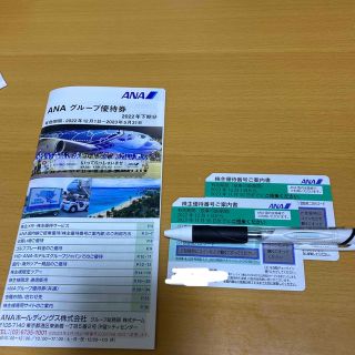 エーエヌエー(ゼンニッポンクウユ)(ANA(全日本空輸))のANA 株主優待券　冊子(その他)