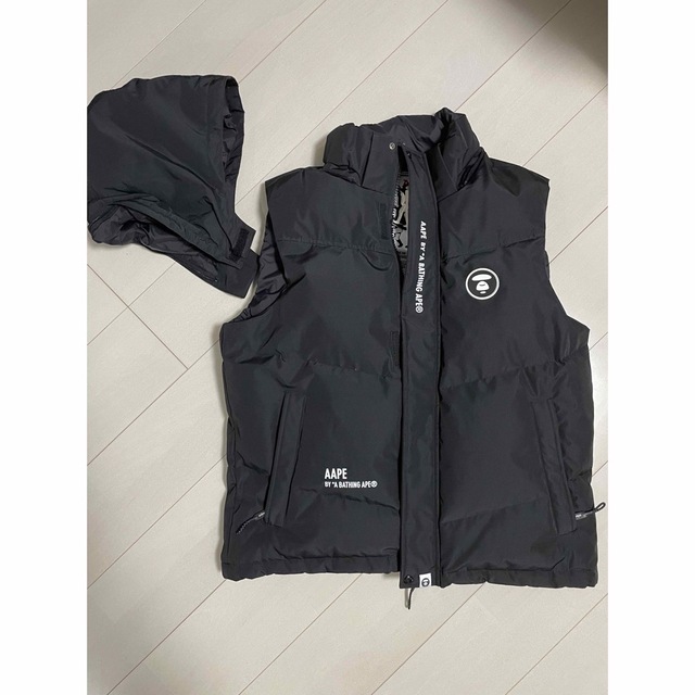 AAPE BY A BATHING APE - AAPE ダウンベストの通販 by chi's shop