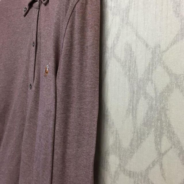 Ralph Lauren(ラルフローレン)の【激レア】ラルフローレン　シャツ　胸刺繍ロゴ  あずき色　BDシャツ メンズのトップス(シャツ)の商品写真