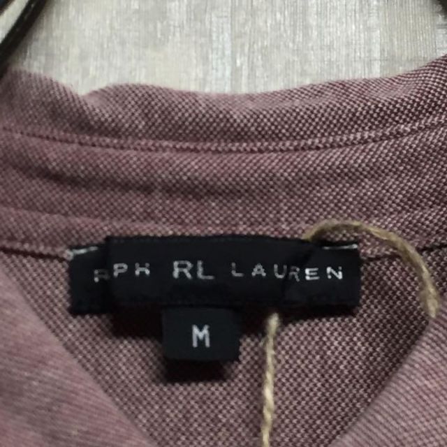 Ralph Lauren(ラルフローレン)の【激レア】ラルフローレン　シャツ　胸刺繍ロゴ  あずき色　BDシャツ メンズのトップス(シャツ)の商品写真