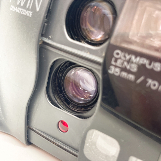 OLYMPUS(オリンパス)の【完動品】Olympus AF-10 TWIN フィルムカメラ コンパクトカメラ スマホ/家電/カメラのカメラ(フィルムカメラ)の商品写真