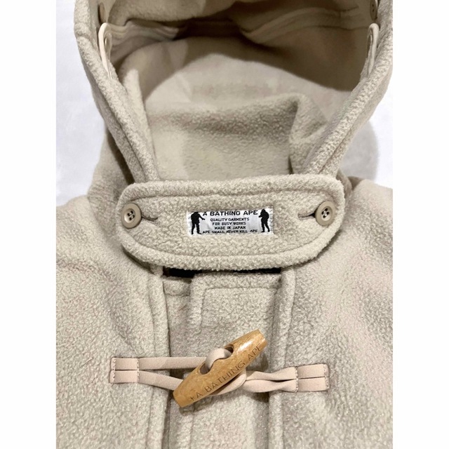 アベイシングエイプBAPE Polartecフリースダッフルコート - ダッフルコート