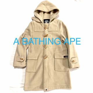 アベイシングエイプ(A BATHING APE)のアベイシングエイプBAPE Polartecフリースダッフルコート(ダッフルコート)