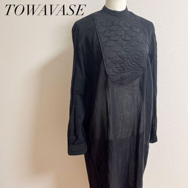 新品登場 タグ付き未使用品 TOWAVASE Garcon Shirts Dress ロング