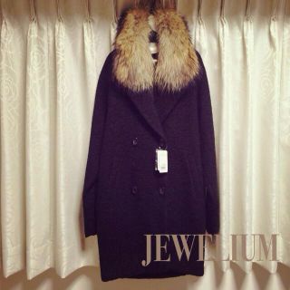 JEWELIUMファー付きコート