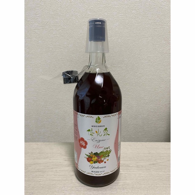 新品』エリカ 優光泉 酵素ドリンク 梅味 1200ml - ダイエット食品