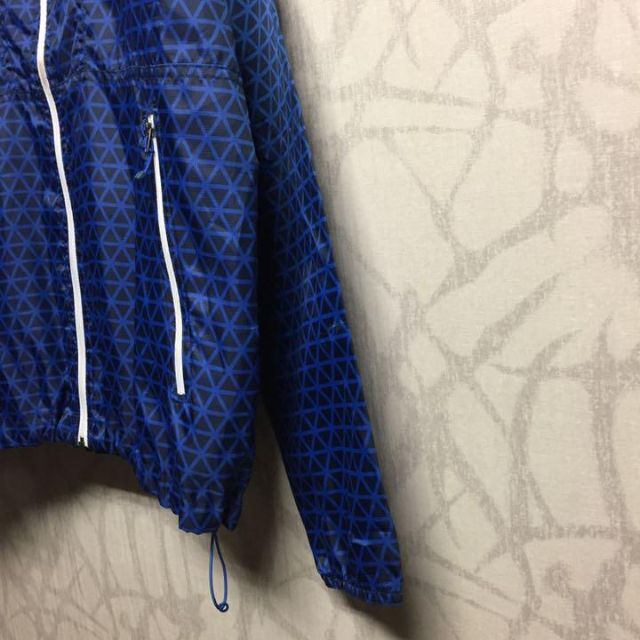 激レア】ザ ノースフェイス マウンテンパーカー 刺繍ロゴ ブルー