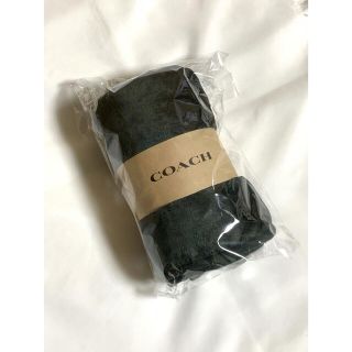 コーチ(COACH)の非売品 COACH コーチ ブランケット 膝掛け 新品未使用(毛布)