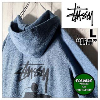 ステューシー パーカー(メンズ)(ブルー・ネイビー/青色系)の通販 100 ...