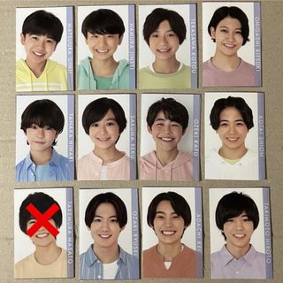 ジャニーズジュニア(ジャニーズJr.)のデタカ データカード メッセージカード Go!Go!kids ゴーゴーキッズ(アイドルグッズ)