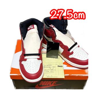 ジョーダン(Jordan Brand（NIKE）)のAIR JORDAN 1 RETRO HIGH OG CHICAGOジョーダン(スニーカー)