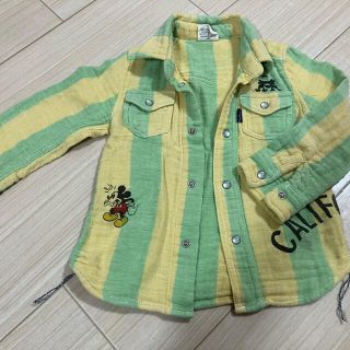 エフオーキッズ(F.O.KIDS)のエフオーキッズ　ミッキー　シャツ　ブラウス(ブラウス)