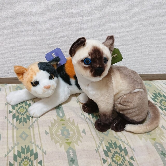 リアル 猫 ぬいぐるみ ハンドメイドのぬいぐるみ/人形(ぬいぐるみ)の商品写真