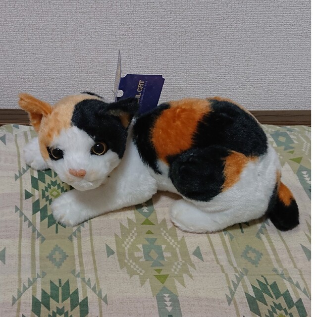 リアル 猫 ぬいぐるみ ハンドメイドのぬいぐるみ/人形(ぬいぐるみ)の商品写真