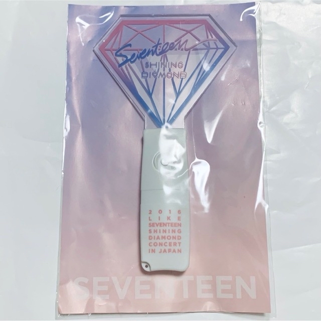 SEVENTEEN(セブンティーン)のseventeen セブチ ペンライト carat棒 2016 シャダコン 初期 エンタメ/ホビーのタレントグッズ(アイドルグッズ)の商品写真