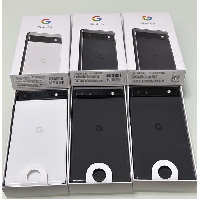 Google Pixel 6a 新品・未使用・未通電 3台セット
