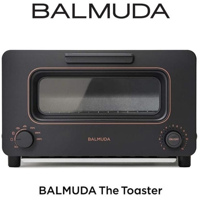 BALMUDA(バルミューダ)のバルミューダ スチームトースター 未開封品 K05A-BK BALMUDA スマホ/家電/カメラの調理家電(調理機器)の商品写真