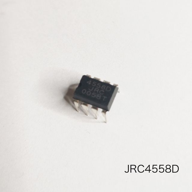 JRC4558D NJM4558D 定番中の定番オペアンプ　1個 楽器のギター(エフェクター)の商品写真