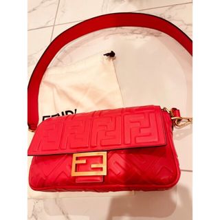 フェンディ(FENDI)のフェンディ　バゲット　バック　FENDIナッパレザーバック(ショルダーバッグ)