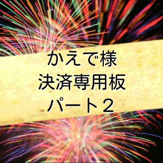 かえで様決済専用板パート２ コスメ/美容のネイル(つけ爪/ネイルチップ)の商品写真