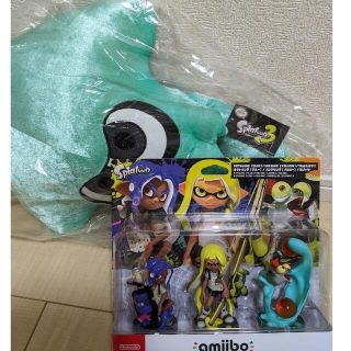 ニンテンドウ(任天堂)のスプラトゥーン3　amiibo　ぬいぐるみセット　おまけ付き(アニメ/ゲーム)