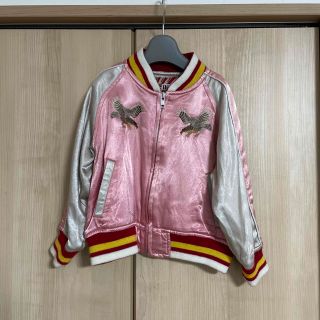 値下げ！ HOUSTON スカジャン ジュニア 子供(ジャケット/上着)
